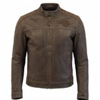 Harley Davidson Genuine Motor Clothes Cafe Racer Bomber Jacket Leather Trim