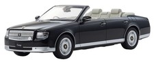 Kyosho samurai 1/18 TOYOTA CENTURY Convertible Black KSR18052BK Model Car NEW