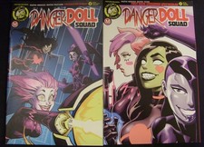 DANGER DOLL SQUAD 1 2 E ACTION LAB VARIANT LOT YOUNG MACCAGNI MARTIN 2017 NM