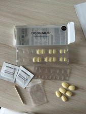 DOONAILS Restnägel lemon sorbet short round