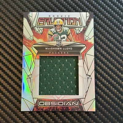 MarShawn Lloyd 2024 Panini Obsidian Football #ERM-MLD Rookie Eruption Silver /99