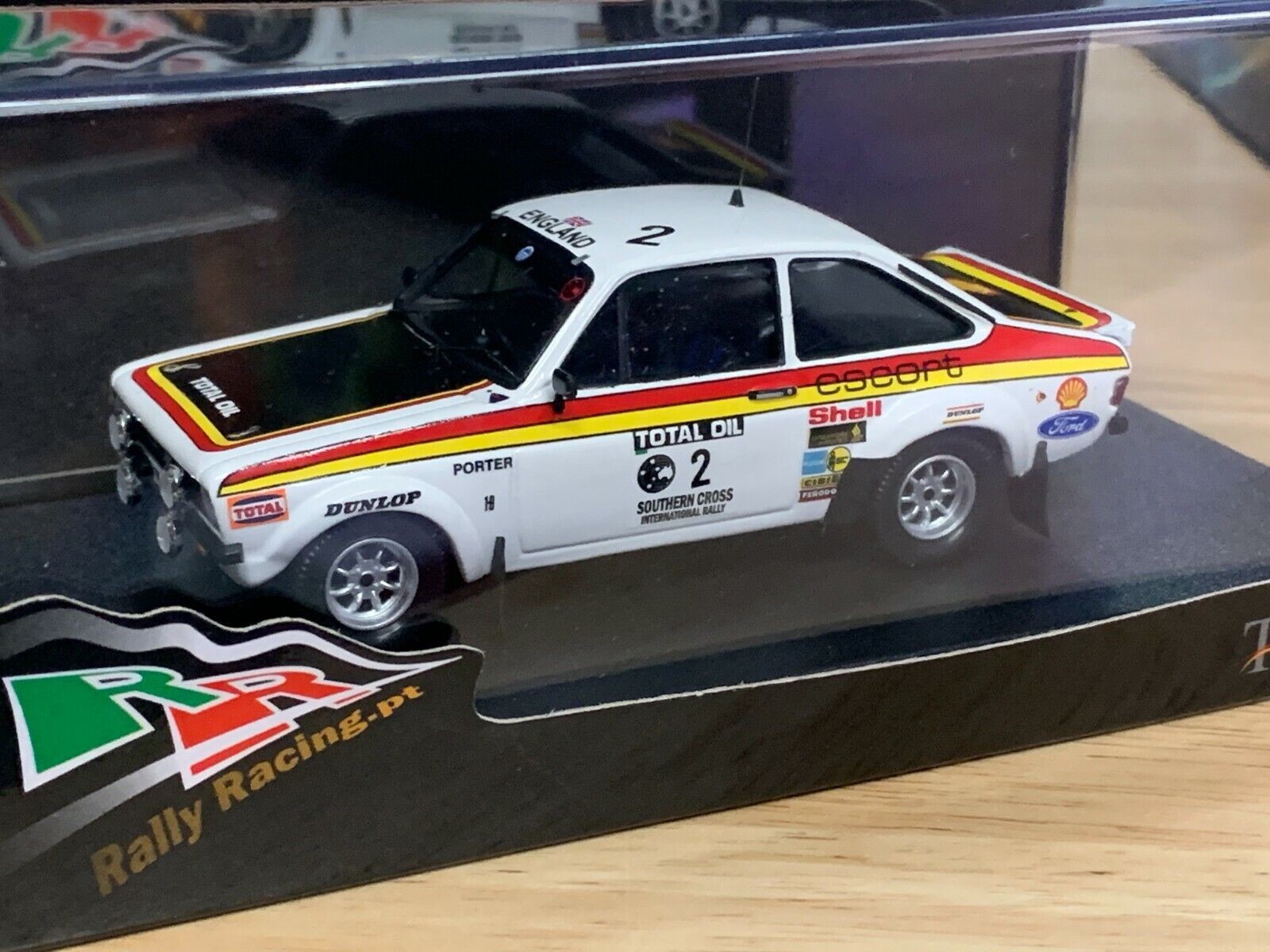 Ford Escort MKII miniature Trofeu #2 Rallye Southern Cross 1976 miniature de collection 1/43