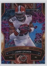 2024 Topps Resurgence Sky Blue & Pink Shock Refractor Josh Cribbs #22 1q34