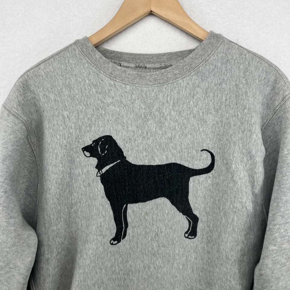 THE BLACK DOG Sweatshirt Adult S MARTHAS VINEYARD Cape COD Nantucket Gray - Image 3 of 4