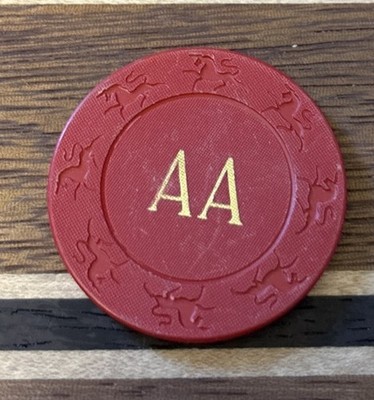 Vintage Unidentified Casino AA Roulette Poker Gaming Chip