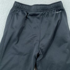 Nike Pants Boys Medium Black Therma-FIT Training Track Athletic Pockets Youth