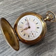1904 Elgin 286 Model 2 7j 6s Gold Filled Pocket Watch Runs