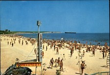 Costinesti Beach Romania vintage postcard v906