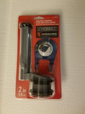Adjustable Universal 2 in. Flush Valve with Silicon Seal Top Toilet Tank Flapper