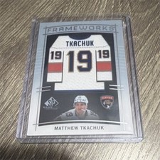 Upper Deck 2024-25 SP Game Used Frameworks Matthew Tkachuk F-MT Panthers