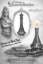 SEASON 1  SILVER VINES,  I DREAM OF JEANNIE/GENIE BOTTLE! COMES WITH BOTH TOPS!