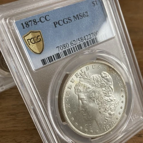 1878-CC MS62 Morgan Silver Dollar
