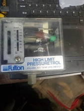 Fulton High Limit Pressuretrol Pressure Gauge 0-150