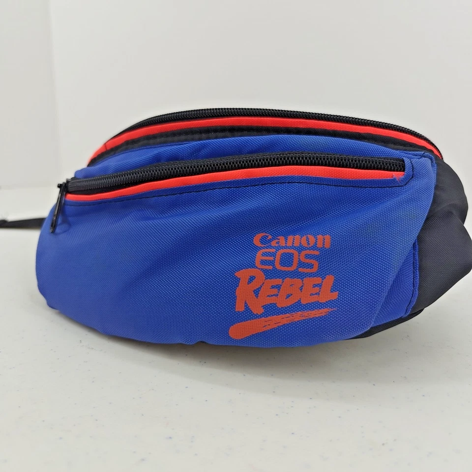 Canon EOS REBEL Fanny Pack Case Carry Supply Waist Bag 2 Zipper - Image 3 of 4