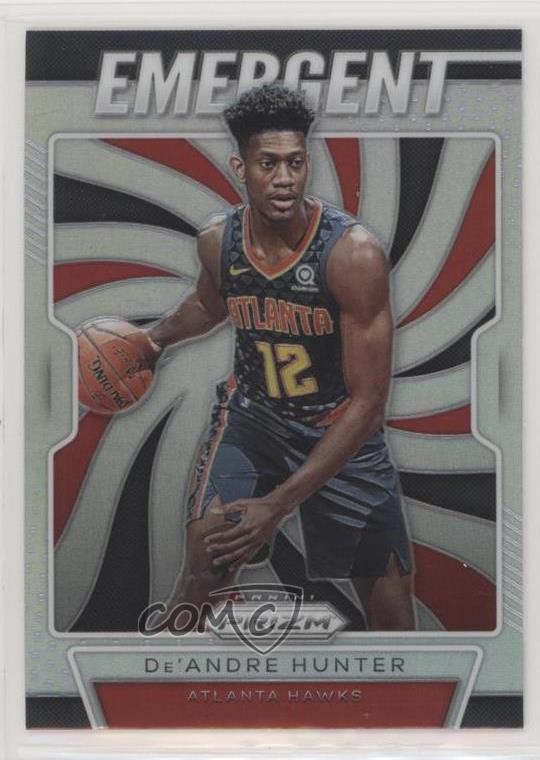 2019-20 Panini Prizm Emergent Silver Prizm De'Andre Hunter #9 3g8