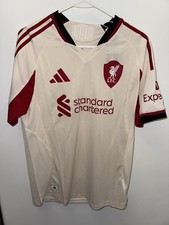Adidas Liverpool 2025/2026 EPL Away Authentic Match Soccer Jersey Medium New