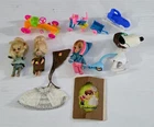 X-826 VINTAGE 1960'S MATTEL LIDDLE KIDDLE DOLLS AND ACCESSORIES
