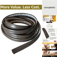 Peel & Stick Flexible Caulk Tape & Trim, Easy to use, self-Adhesive, Caulk se...