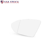 For Volkswagen Golf Jetta 2015-2021 Power Heated Left Driver Side Mirror Glass