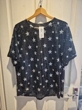 Ladies Sequin Evening Top Size 18 20 Bnwt Cruise Wear Party Top