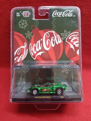 M2 Machines Coca-Cola 1966 Ford GT 40 MK II Christmas 2025 1:64 New Ships Free 