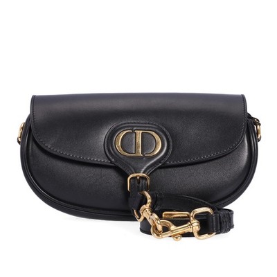 Pre-verified by eBay Dior Black Calfskin Shoulder Bag 27879620 zg