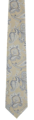 Michelsons of London Vintage Paisley Wedding / Occasions Tie & Pocket Square Set - Picture 24 of 28