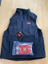 Techniche Thermafur 5529S Air Activated Heating Ultra Vest Softshell, Black