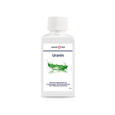 HANSE PRO Uranin, 100g Markierungsfarbstoff Lecksuche Leckortung Fluorescein