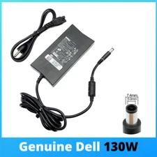 0JU012 Genuine Dell AC Adapter For D6000 WD15 K17A Docking Station Charger 130W