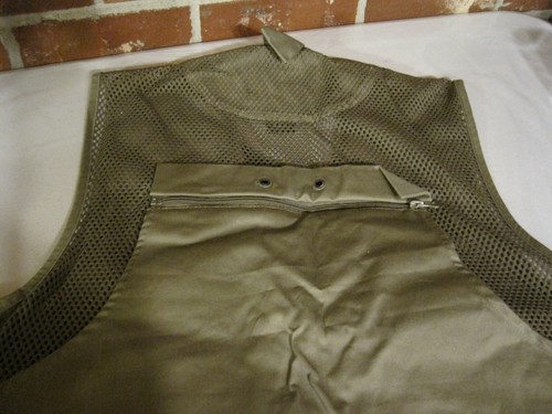 MASTER SPORTSMAN RUGGED OUTDOOR GEAR TAN VEST SIZE MEDIUM-REGULAR--NEW - Picture 6 of 12