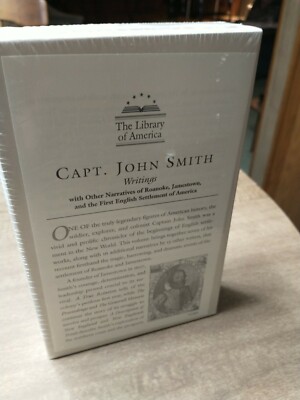 LIBRARY OF AMERICA SLIPCASE Captain John Smith Writings ~ Brand New in Plastic