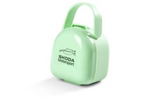 GENUINE Skoda Pacifier Motorsport and Holder with Clip 000084410A