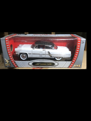 1952 Lincoln Capri WHITE 1:18 Road Legends YatMing 92808