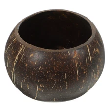 Coconut Shell Candle Wax Holder Natural Soy Wax Container Scented Candle Cup
