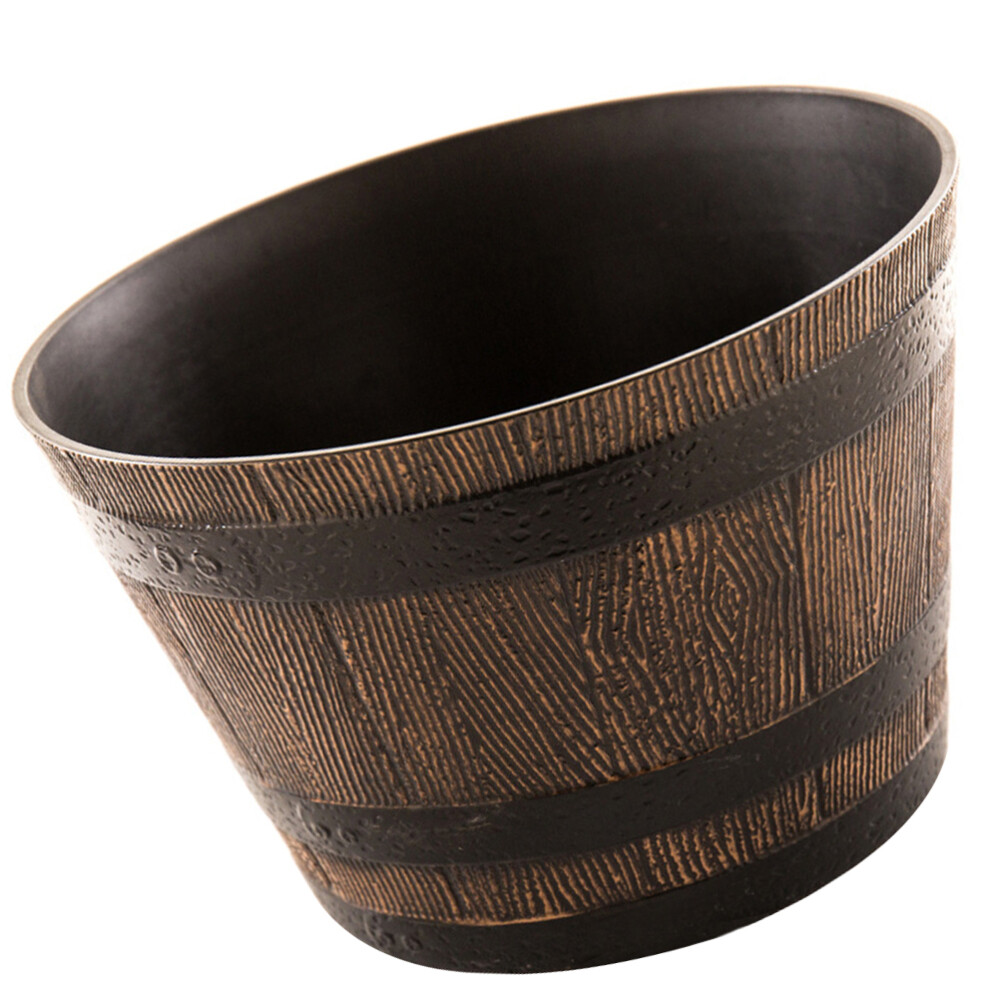 Household Flowerpot Garden Bonsai Planter Resin Planter Pot Decorative Plants