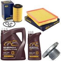 MotoröL Filter Set 5W-40 6 Liter + ÖLablassschraube FüR Opel Vectra C Signum 2.0