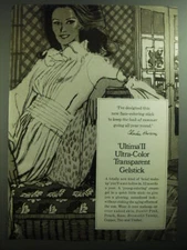 1970 Charles Revson Ultima II Ultra-Color Transparent Gelstick Advertisement