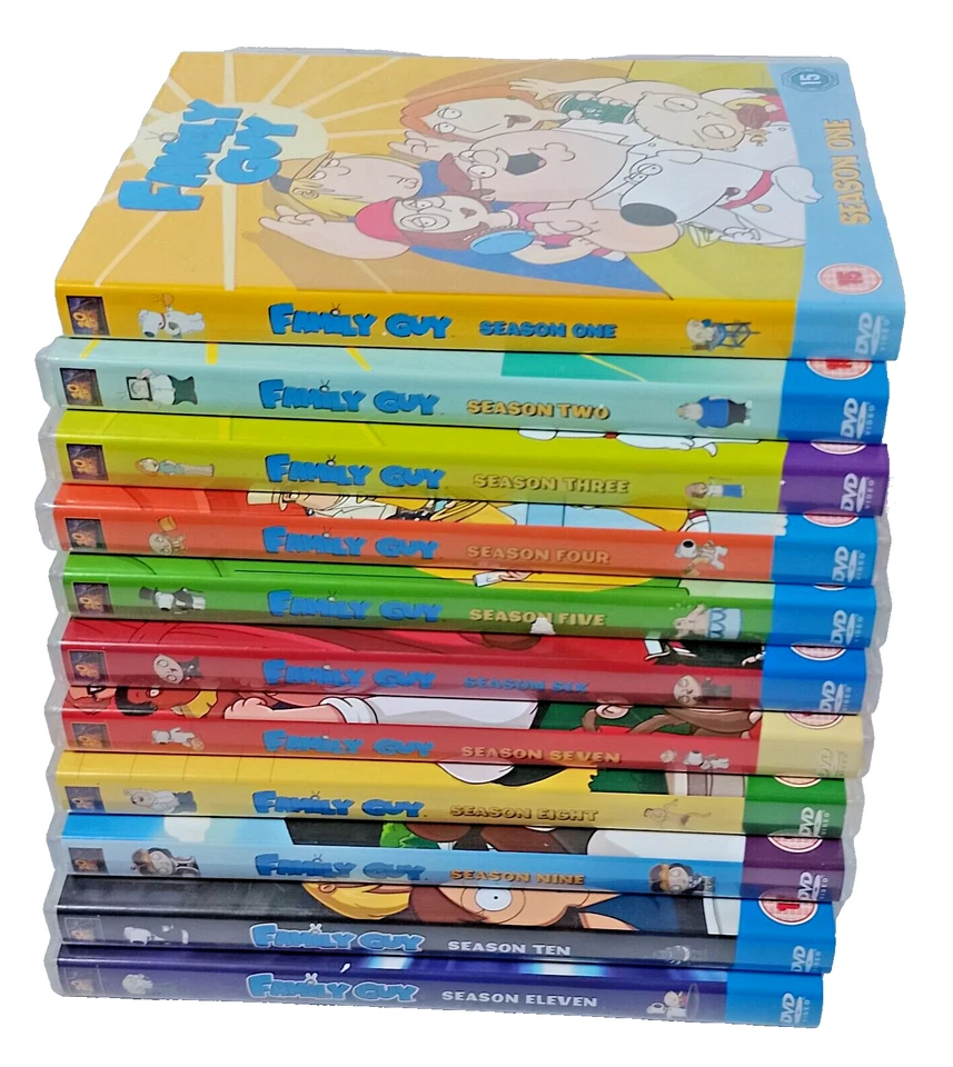 Family Guy Seasons 1-11 DVD BUNDLE TV Series Seth MacFarlane Comedy Dark Humour - Image 3 of 4
