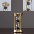 3/5/10/15 Minutes Timer Retro Bronze Hourglass Timing Sandglass Home Decor Gift