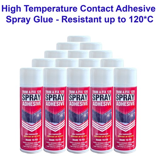Camper Van Lining 4 Way Stretch Conversion Carpet Kit Trim Fix Adhesive Glue - Picture 10 of 29