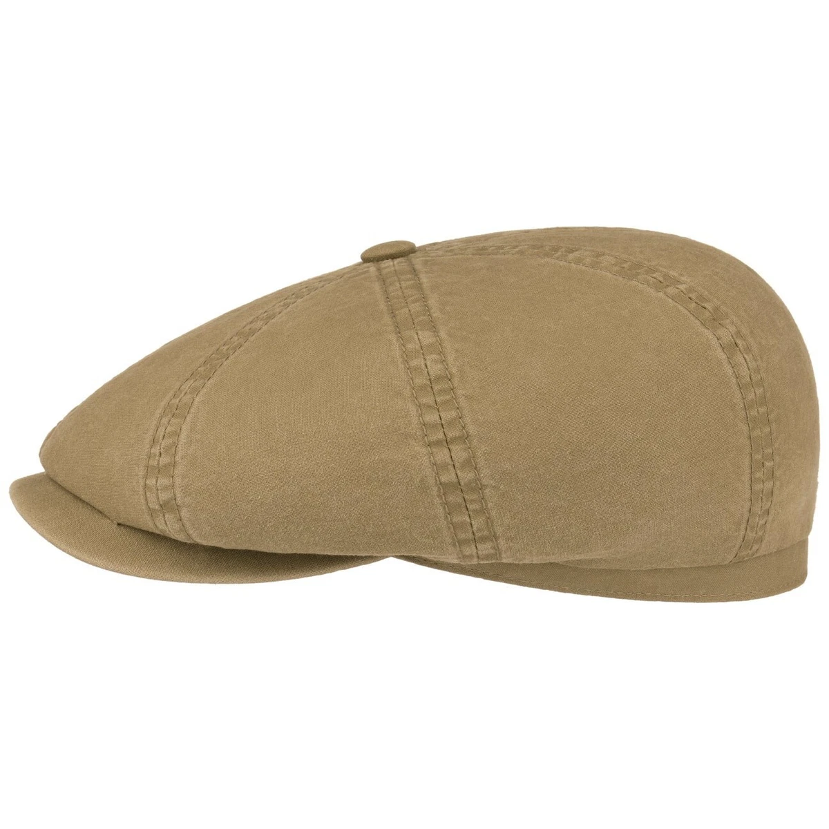 Stetson Kent Copriorecchie Coppola Uomo Berretto con Visiera Motivo a
