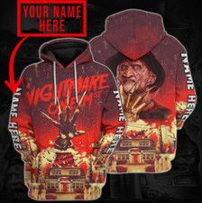 Personalized Freddy Krueger 3D HOODIE All Over Print Mother Day Gift Best Price