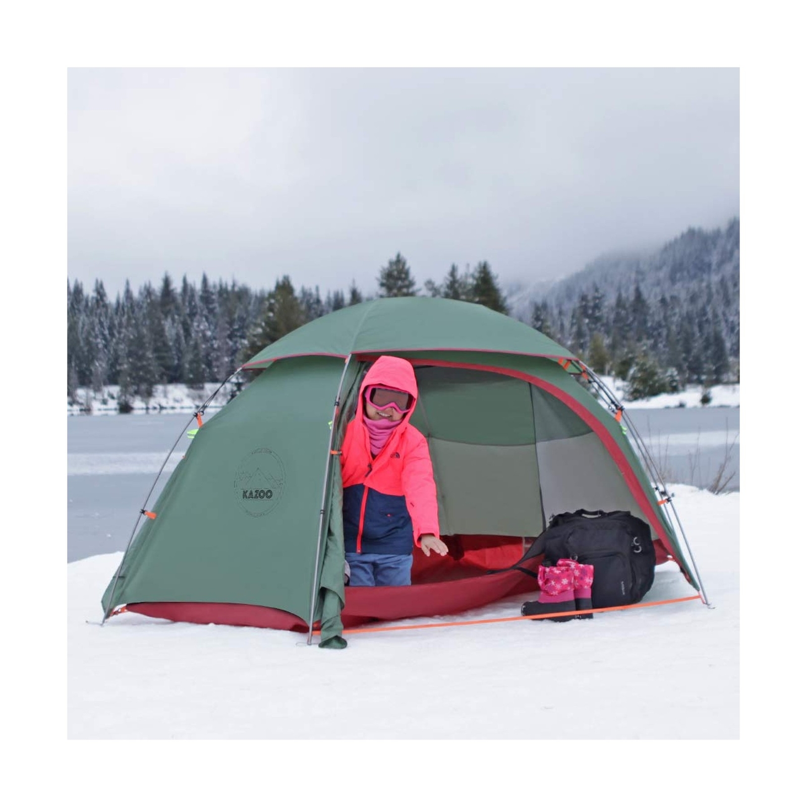 KAZOO Waterproof Backpacking Tent Ultralight 1/2 Person Lightweight