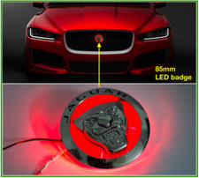 Jaguar 86mm Led Badge Front Grille Emblem For Jaguar Xf Xj Xjl Xk Red Growler Jaguar 86mm Led Badge Front Grille Emblem For Jaguar Xf Xj Xjl Xk Red Growler