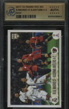 2017-18 Panini FIFA 365 #505 Real Madrid FC - Kashima Antlers 4-2 RPA AUTHENTIC
