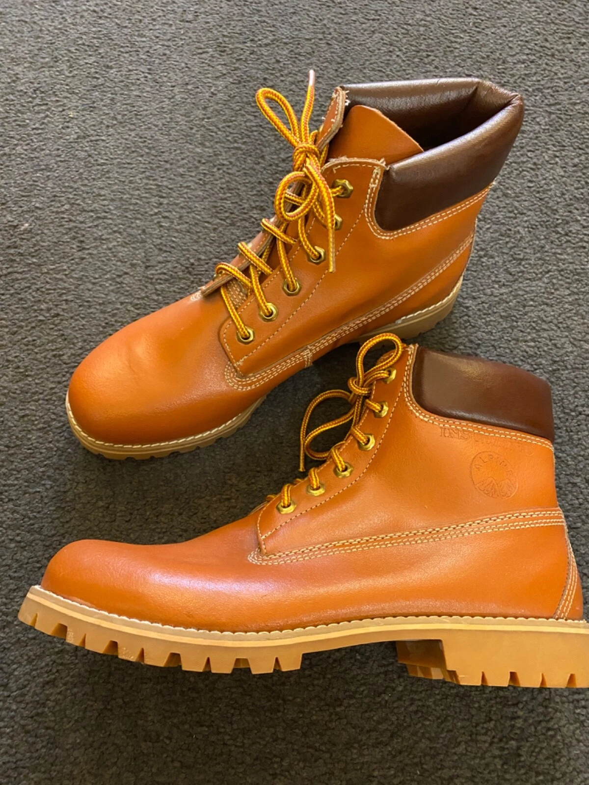 NEW Vintage Alpine Insulated Hiking Woodland Boot Size Men 9 1/2 RARE DEAD STOCK