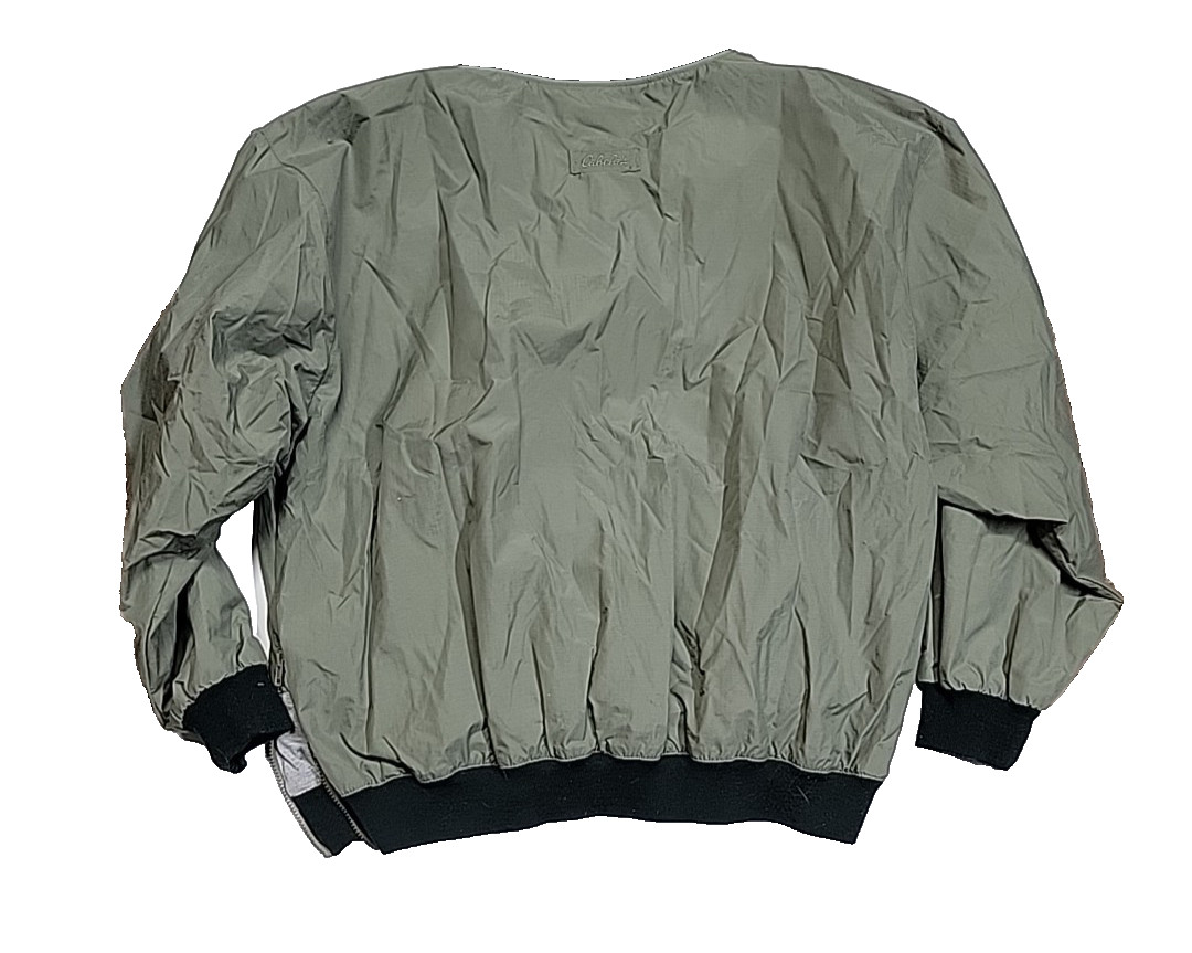 Cabela's Cotton Lined Full Softshell Pullover Gra… - image 10