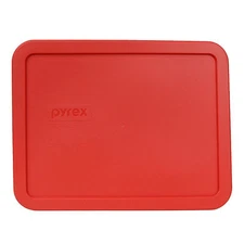 Pyrex 7211-PC Red Rectangle Plastic Storage Replacement Lid Cover