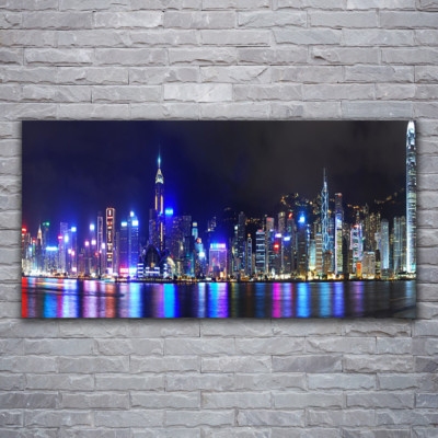 Wandbilder Glasbilder Druck auf Glas 120x60 Stadt Gebäude